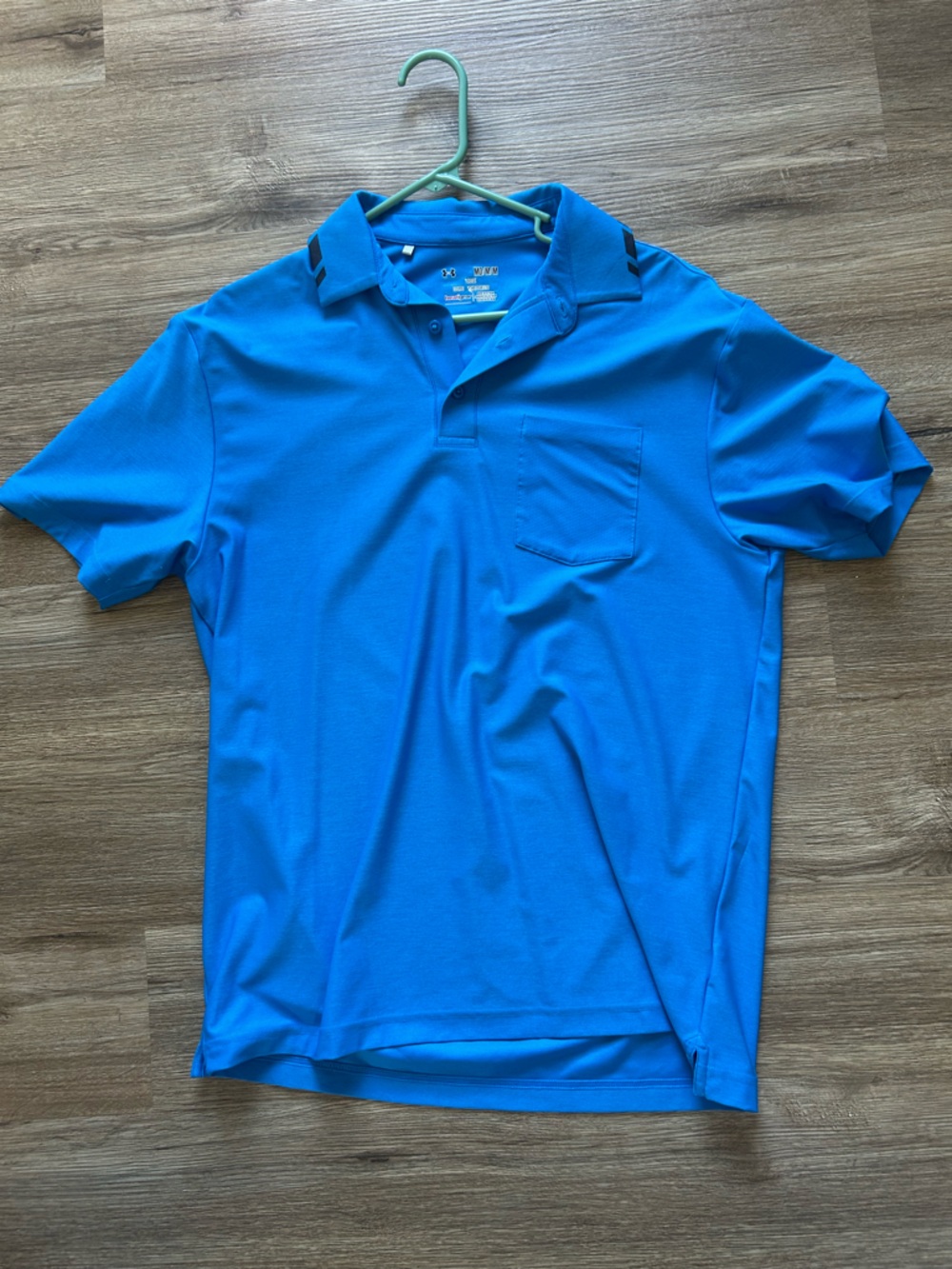 Under Armour Blue Short Sleeve Polo Shirt